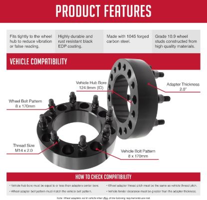 REVOLUTION ADAP-STEEL -STEEL 8X170 2.0 124 14 - 170HSRE142