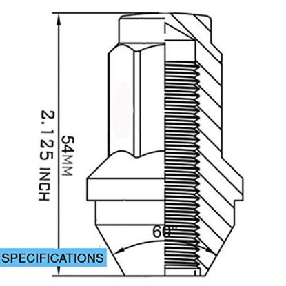 REVOLUTION OE LUG-FCTRY LG-M14 2 (13/16) 10PC - 51KX73