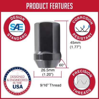 REVOLUTION LUG-BLG 7/8-9/16 BLK - 531167BLK