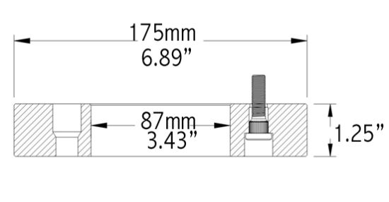 REVOLUTION WHEEL ADAPTER  6061 BILLE - 5500550555