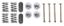 RAYBESTOS DRM BRK  HLD DWN AXLE KIT - H4043