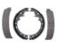 R/M BRAKES RELINED BRAKE SHOE - 33APG