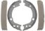 R/M BRAKES PB SHOES DRUM HAT STYLE - 845PG