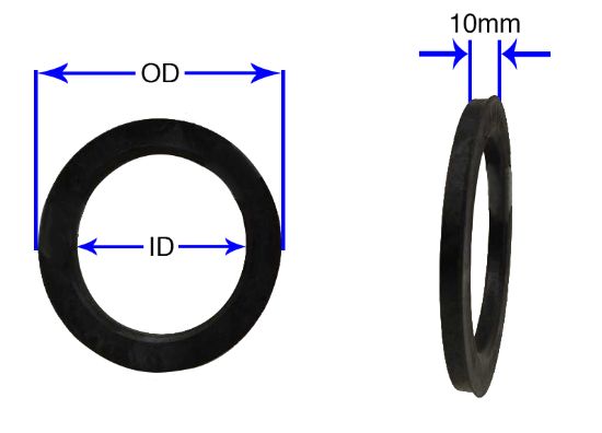 REVOLUTION HUB RING | 74MM OD  4 PACK - 746410