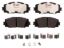 R/M BRAKES BRAKE PAD SET - EHT1184H