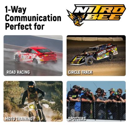 RUGGED RADIO NITRO BEE XTREME UHF RACE RECEIVER - NITROBEEX