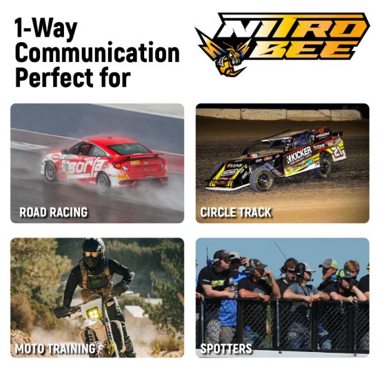 RUGGED RADIO NITRO BEE XTREME UHF RACE RECEIVER - NITROBEEX