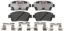 R/M BRAKES BRAKE PAD SET - EHT822H
