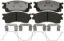 R/M BRAKES BRAKE PAD SET - EHT893H