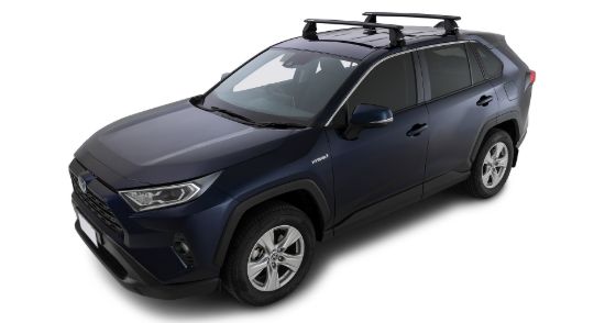 RHINO RACK VORTEX 2500 BLACK 2 BAR ROOF RACK - JC01375