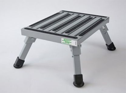 SAFETY STEP SMALL FOLDING STEP/SILVER - S07CS