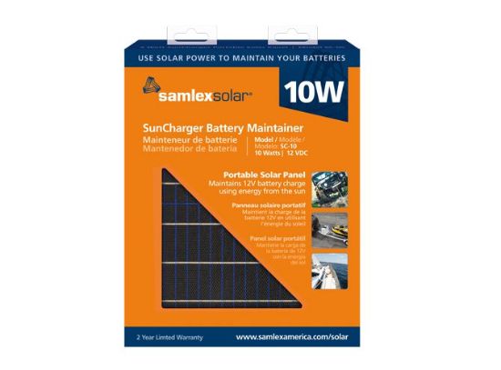SAMLEX AMER 10W PORTABLE SUNCHARGER - SC10