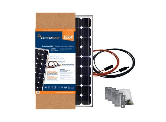 SAMLEX AMER 100W SOLAR PANEL KIT - SSP100KIT