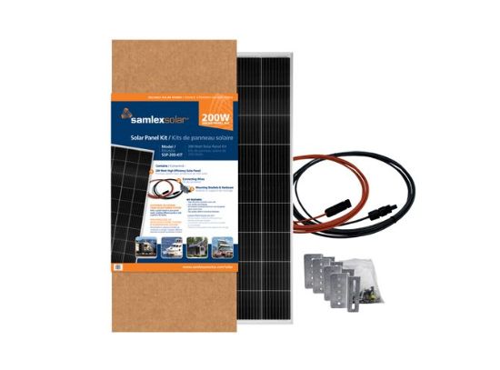 SAMLEX AMER 200 WATT SOLAR PANEL KIT - SSP200KIT