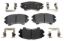 R/M BRAKES BRAKE PAD SET - MGD1404CH