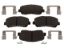 R/M BRAKES BRAKE PAD SET - MGD1623CH