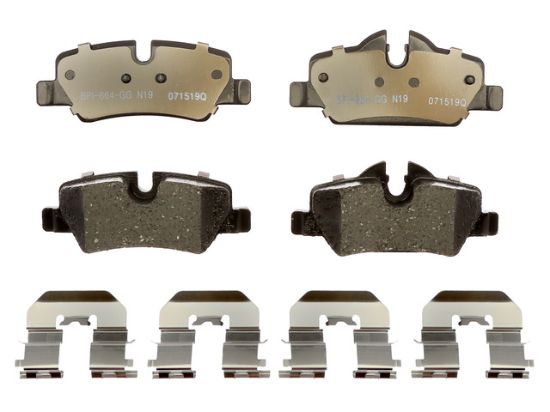 R/M BRAKES BRAKE PAD SET - MGD1800CH
