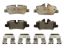 R/M BRAKES BRAKE PAD SET - MGD1800CH