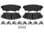 R/M BRAKES BRAKE PAD SET - MGD1805CH