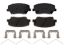 R/M BRAKES BRAKE PAD SET - MGD1815CH