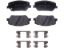 R/M BRAKES BRAKE PAD SET - MGD2198CH