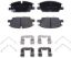 R/M BRAKES BRAKE PAD SET - MGD2303BCH