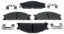 R/M BRAKES BRAKE PAD SET - MGD333CH