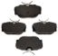 R/M BRAKES BRAKE PAD SET - MGD493M