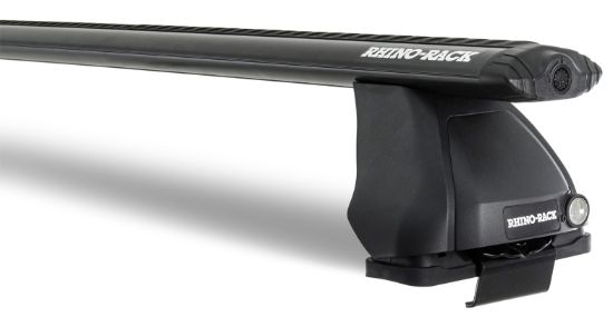 RHINO RACK VORTEX 2500 BLACK 2 BAR ROOF RACK - JC01506