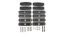 RHINO RACK RCP68-BK - RCP BASE KIT (X4) - RCP68BK