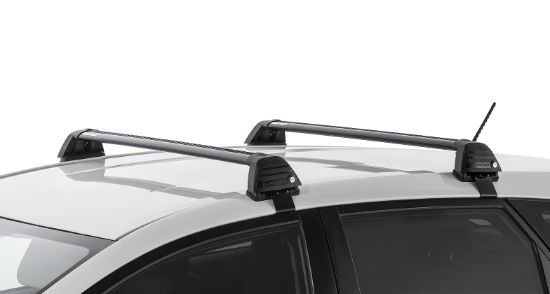 RHINO RACK VORTEX ROC25 FLUSH BLACK 2 BAR ROOF - RV0659B