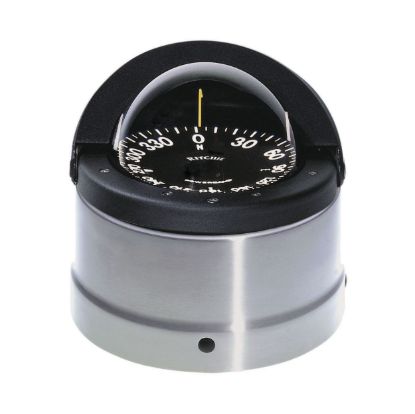 RITCHIE NAVI COMPASS BINNACLE MNT 4.5'DIAL SILV - DNP200