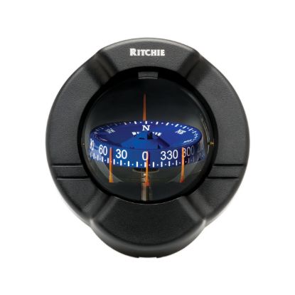 RITCHIE NAVI COMPASS BULKHEAD 3.75'COMBI BLACK - SSPR2