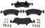 R/M BRAKES BRAKE PAD SET - MGD934MH