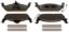 R/M BRAKES BRAKE PAD SET - MGD963MH