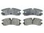 R/M BRAKES STD MET IM PA - PGD754M