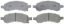 R/M BRAKES BRAKE PAD SET - SGD1169C