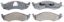 R/M BRAKES DISC BRAKE PADS - SGD576C