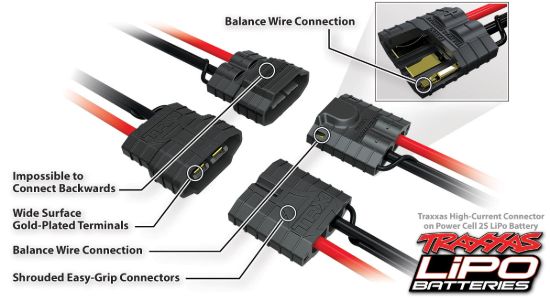 TRAXXAS 2200MAH 7.4-VOLT 2-CELL 2 - 2820X