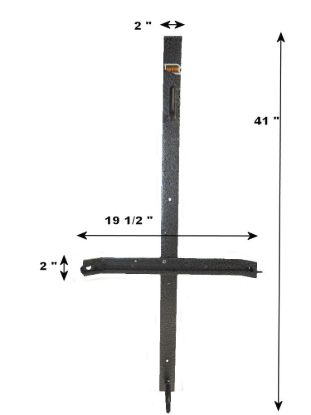 RACK'EM MFG BACK PACK BLOWER RACK - RA4