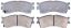 R/M BRAKES RAYMOLD PADS - SGD889C
