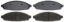 R/M BRAKES DISC BRAKE PAD SET - SGD931C