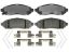 R/M BRAKES BRAKE PAD SET - SP1094TRH