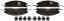 R/M BRAKES BRAKE PAD SET - SP1611APPH