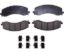 R/M BRAKES BRAKE PAD SET - SP2383TRH