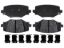 R/M BRAKES DISC BRAKE PAD SET - SP2447TRH