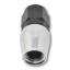RUSSELL/EDEL HOSE END FF ST #6 BLK - 610023
