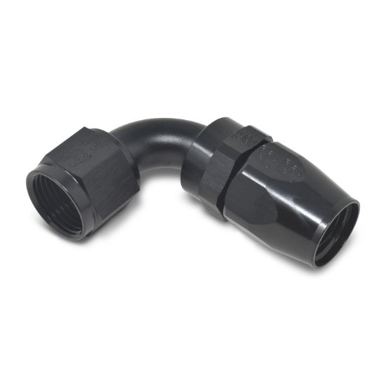 RUSSELL/EDEL HOSE END 90 DEG 12AN BLK - 610195