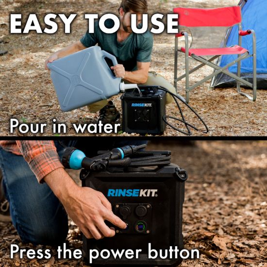 RINSEKIT RINSEKIT CUBE ELECTRIC PORTABLE SHW - 7007006357