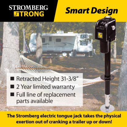 STROMBER ELEC. TONGUE JACK WHITE - JET3555